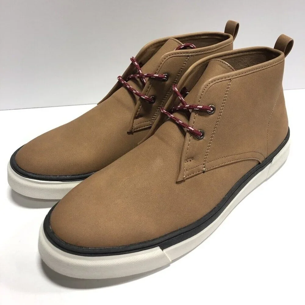 Vance Co. Men’s Clay, Taupe Chukka Boots, Size 10.5M.